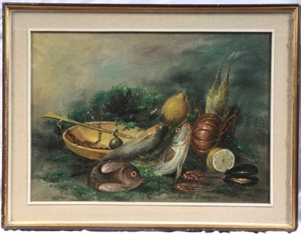 Silent Nature, Pisces and Libra, mid-20th century 