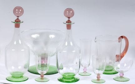 NASON - MORETTI

Set of twelve glasses from the '8