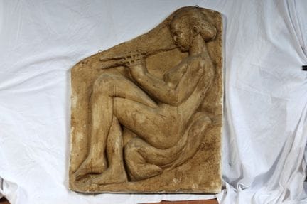 Double flute player, Naples, mid-20th century   86