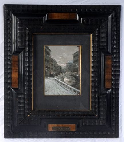 GIUSEPPE SOLENGHI

The Disappeared Canal   Oil on 