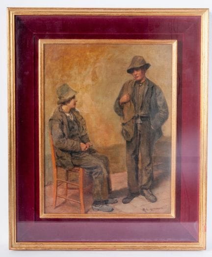 MICHELE CAMMARANO

Commoners in Dialogue   Oil on 