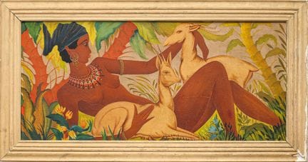 SARNAC (siglo XX)
Mujer con antílopes - hacia 1930