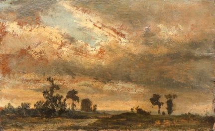 Théodore ROUSSEAU (1812-1867), atribuido a
- Paisa
