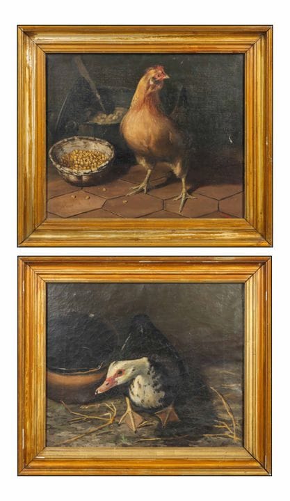 Antoine GADAN (1854-1934)
Pato de Berbería - 1871 