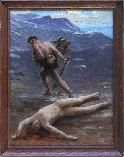 Léon-Bazile PERRAULT (1832-1908)
Caín abandonando 
