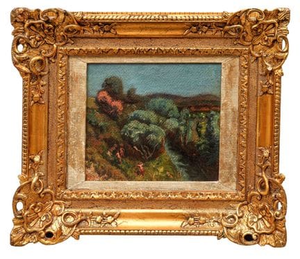 René SEYSSAUD (1867-1952)
Los olivos en Provenza
Ó