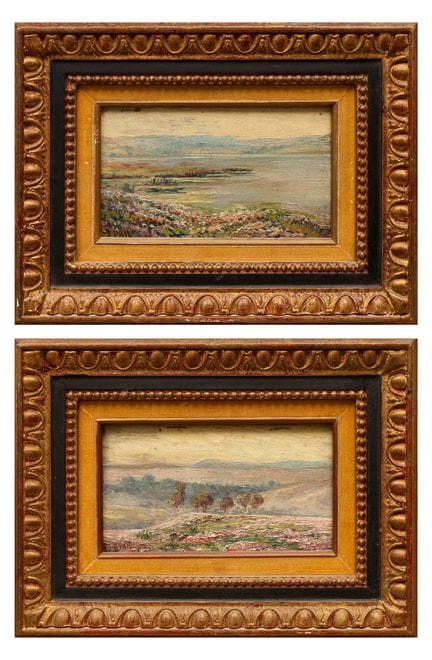 Edouard PAIL (1851-1916)
Paisaje con brezos en flo