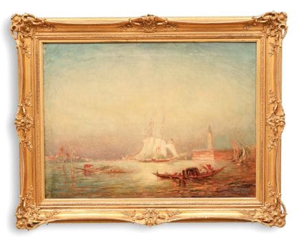 Escuela francesa del siglo XIX 
Venecia
Óleo sobre