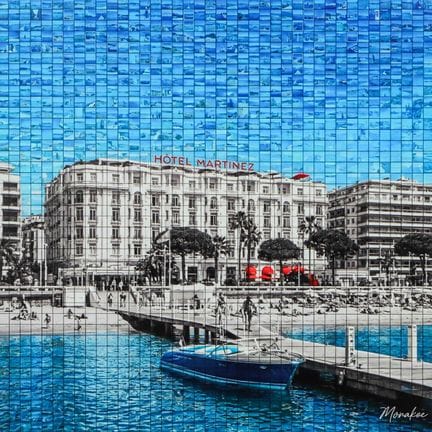 MONAKOE (né en 1980)
Beach Cannes Martinez mosaïqu