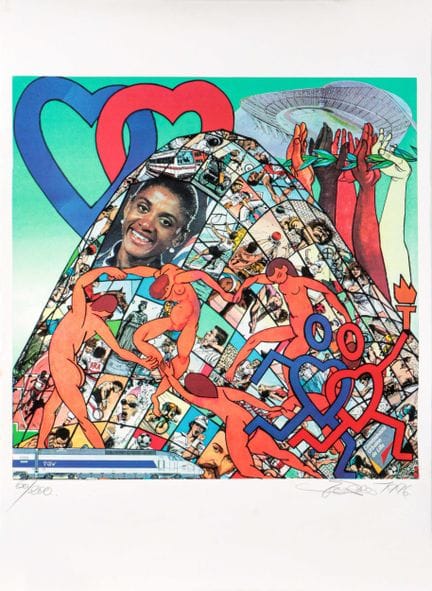 Gudmundur ERRO (geb. 1932)
Atlanta – 1996
Farb-Sie