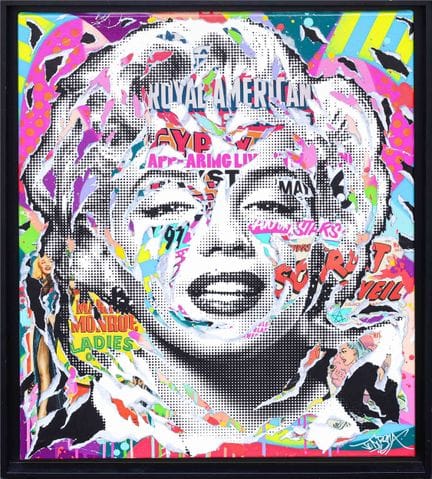 Jo DI BONA (nato nel 1976)
Marilyn
Tecnica mista s