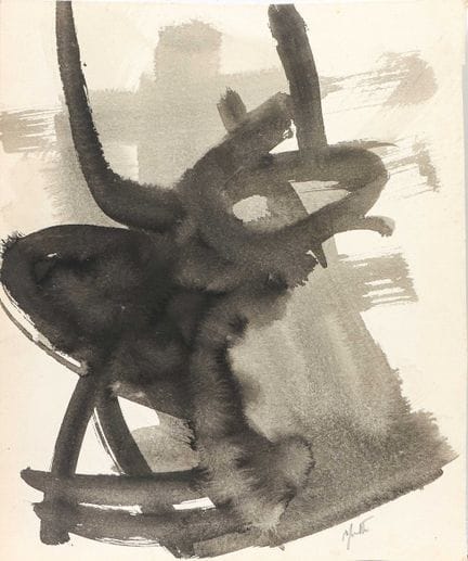 Jean MIOTTE (1926-2016)
Composizione in nero - 195