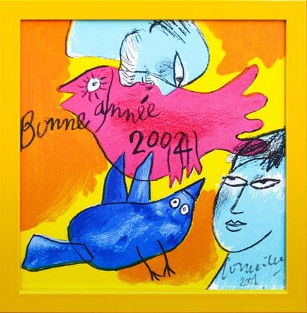 CORNEILLE (1922–2010)
Frohes Neues Jahr – 2002
Far