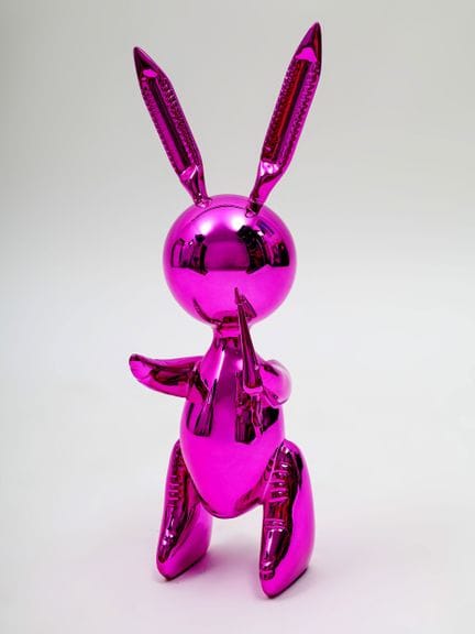 杰夫·库恩斯（Jeff KOONS，生于1955年），根据 
- 《紫色兔子》
锌合金版画
Stud