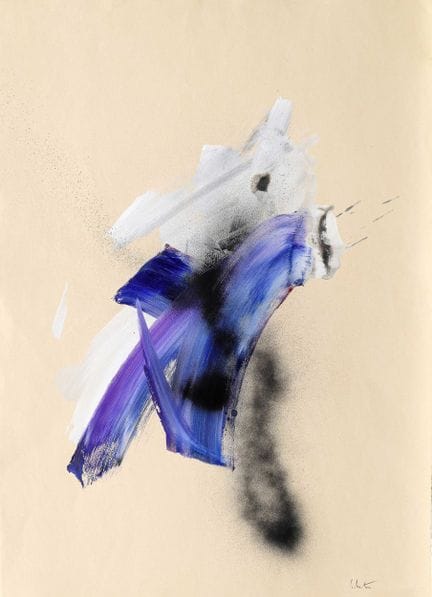 Jean MIOTTE (1926–2016)
Gestural Composition in Bl