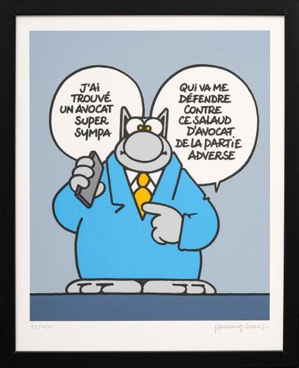 Philippe GELUCK (geb. 1954)
Ich habe einen superne