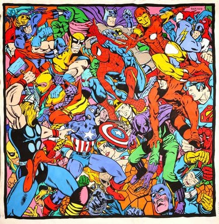 VERSUS (geb. 1963)
Comics
Acryl auf Leinwand (frei
