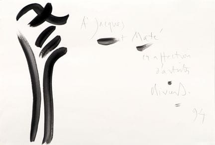 Olivier DEBRÉ (1920–1999)
Komposition – 1994
Acryl