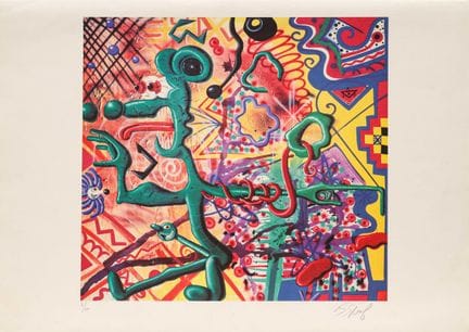 肯尼·沙尔夫（Kenny SCHARF，生于1958年）
《Ratfinkbonerthunk》——