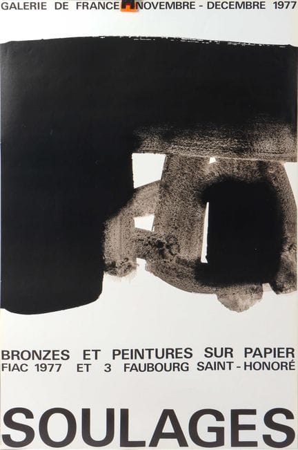 Pierre SOULAGES (1919-2022)
Composizione - 1977
Ma