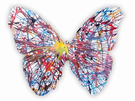 Damien HIRST (né en 1965)
Spin Painting (Butterfly