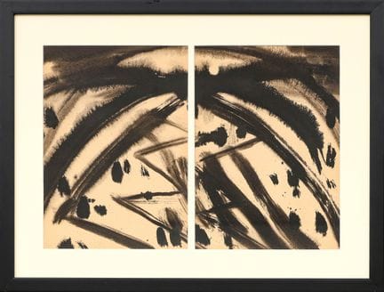 T’ANG HAYWEN (1927-1991)
Composición en díptico
Ti