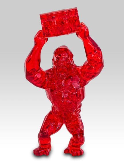 理查德·奥尔林斯基（生于1966年）
《Kong Oil bubble red》——2024年
聚树