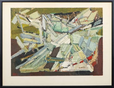 Nicolas DE STAEL (1914–1955)
Komposition – 1974
Fa