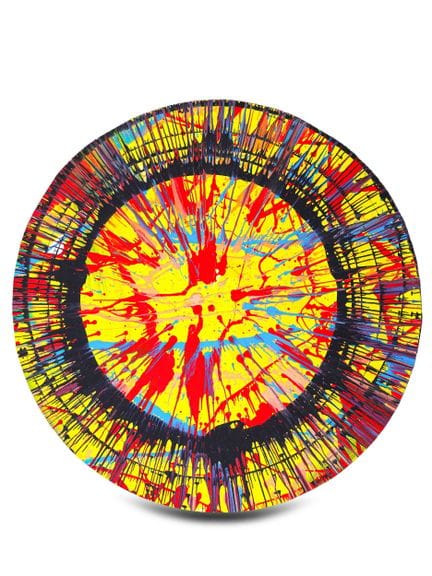 Damien HIRST (né en 1965)
Spin Painting (Circle) -