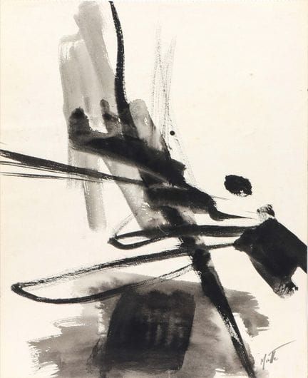 Jean MIOTTE (1926-2016)
Composizione in nero - 195