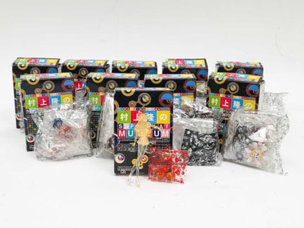 Takashi MURAKAMI (né en 1962)
Lot de dix figurines