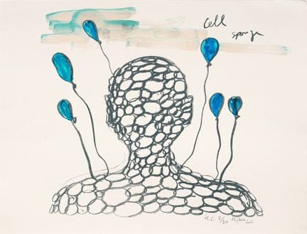 Fabrice HYBER (né en 1961)
Cell Sponge - 2004
Séri