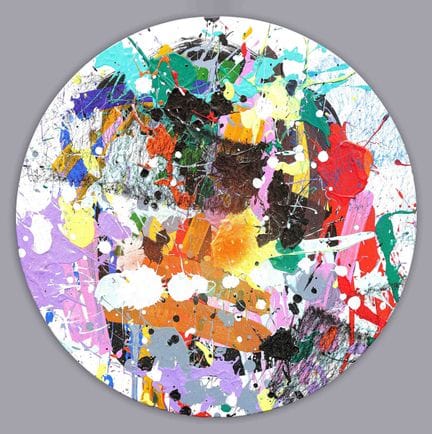 JONONE (né en 1963)
Tondo - 2023
Acrylique sur toi