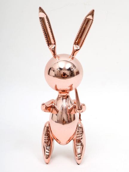 杰夫·昆斯（Jeff KOONS，1955年出生），根据 
- 《玫瑰金兔子》
锌合金铸件
Stud