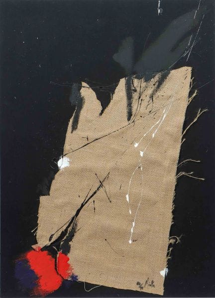 Jean MIOTTE (1926-2016)
Composición sobre fondo ne