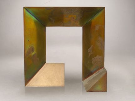 戈特弗里德·霍内格（1917-2016）
《Monoforme 26》——1988年
抛光镀金青铜版