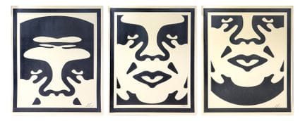 谢帕德·费雷（Shepard FAIREY，1970年出生）
《Obey Giant Face》——