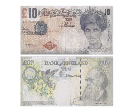 BANKSY (né en 1974)
Banksy of England 10 pounds
Bi