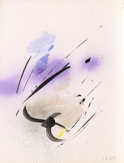 Jean MIOTTE (1926–2016)
Purple Composition – 1986
