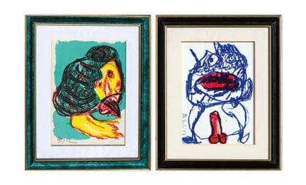 Karel APPEL (1921–2006)
Figuren – 1964
Zwei Farbli