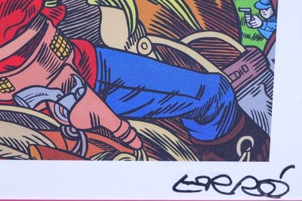 Gudmundur ERRO (geb. 1932)
Jonah Hex
Farbiger Sieb