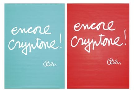 BEN (1935-2024)
Cryptone - 1996
Due manifesti seri