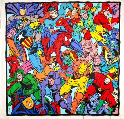 VERSUS (geb. 1963)
Comics
Acryl auf Leinwand (frei