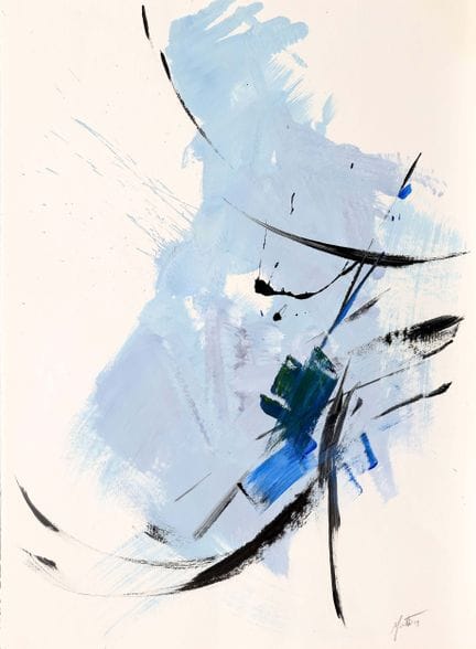 Jean MIOTTE (1926–2016)
Blue Composition – 1999
Ac