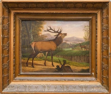 Christian Wilhelm Karl KEHRER (1770-1869) Cerf bra