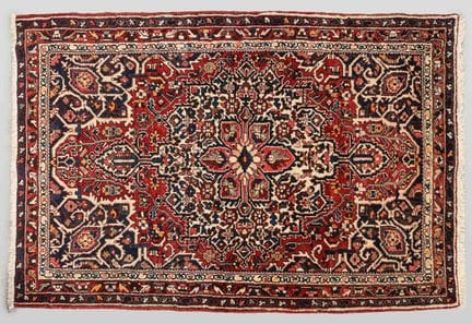 Baktiar - Irán - Hacia 1980 Alfombra de terciopelo