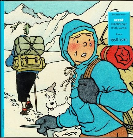 Hergé = Cronología de una obra Tintín en el Tíbet 
