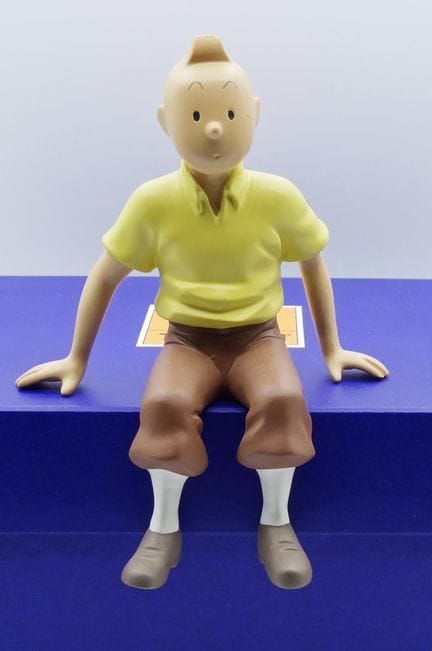 Hergé = MOULINSART LEBLON: Tintín, 46103, sentado 