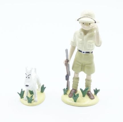 Hergé = MOULINSART PLOMB : Tintin et Milou au Cong