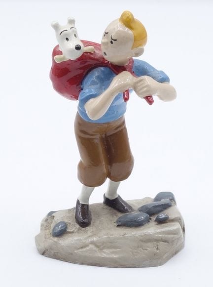 Hergé = PIXI: Tintín, 4558, Milú a cuestas, El tem